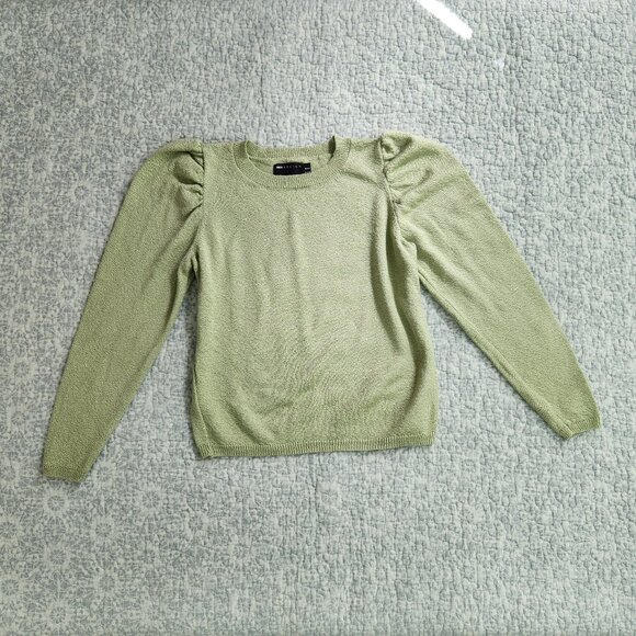ASOS Green Kniit Crop, Size 0 - Picture 1 of 3
